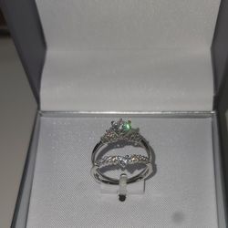 Cubic Zirconia Sterling Silver Ring