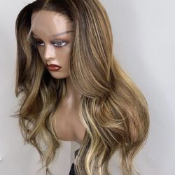 26’ Highlighted Frontal Wig