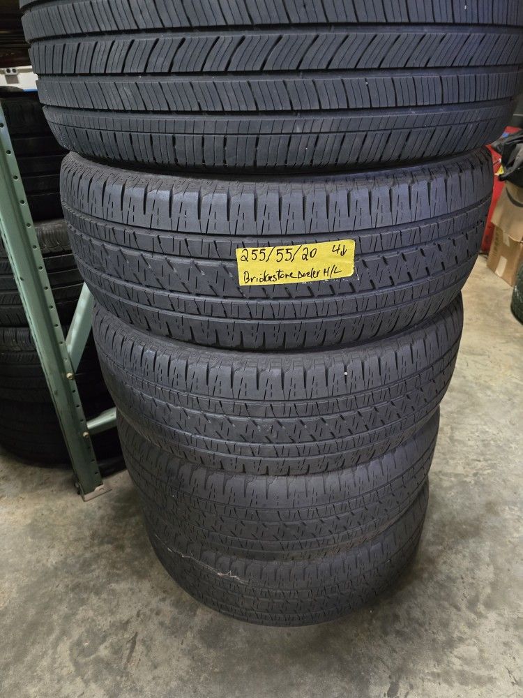 On Sale Used P255/55/20 Tires. Free Installation.