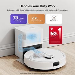 New roborock Q10 S5+ Robot Vacuum and Mop, 10,000Pa Suction