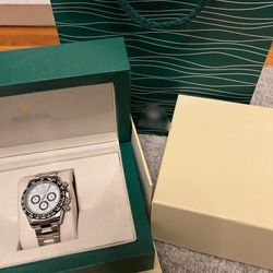 Luxury Men Automatic Stainless Steel Watch