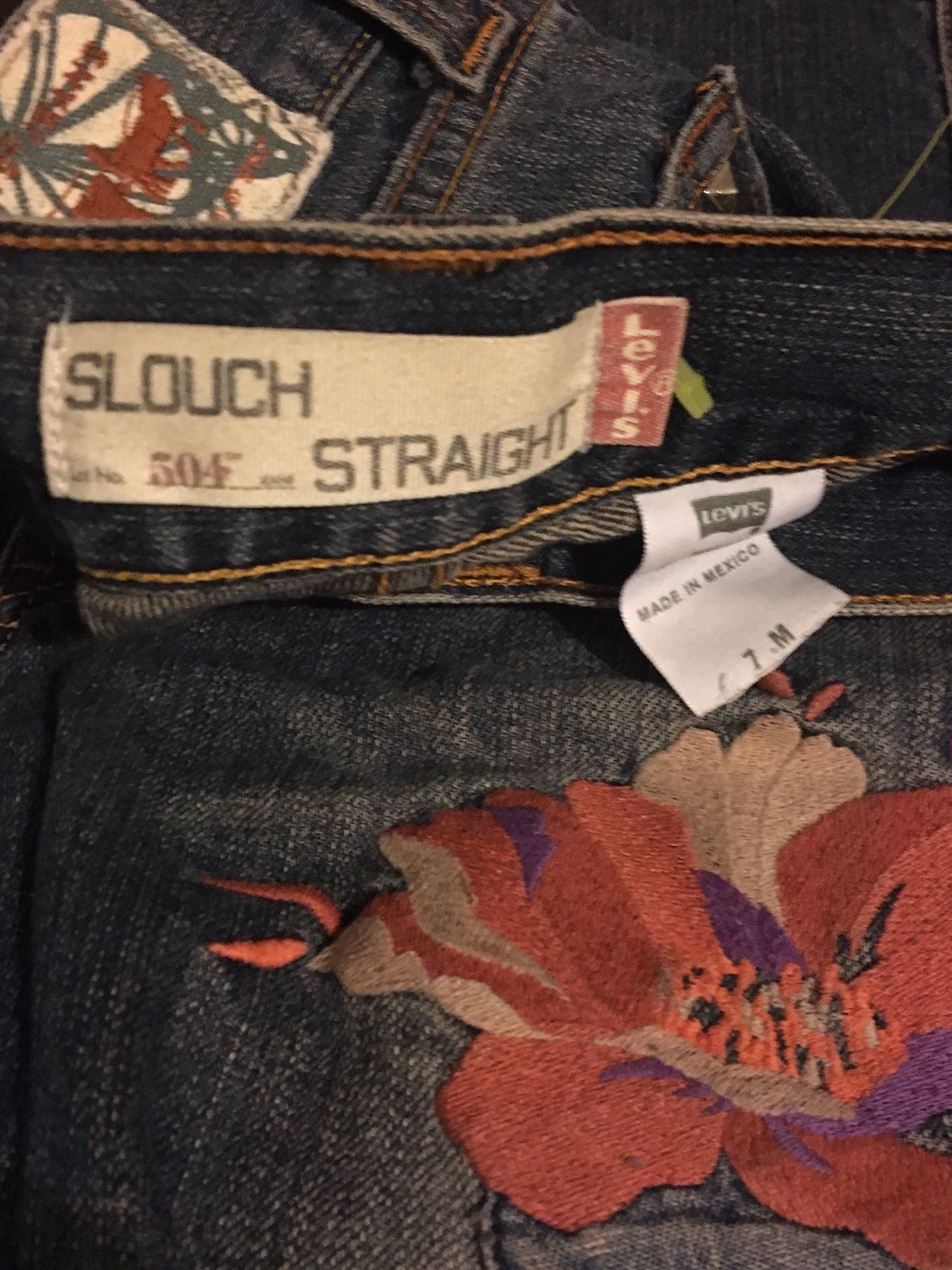 Levi Slouch Jeans Sz 7