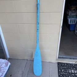 5 Foot Vintage Nautical, Wood Oar Wall Decor