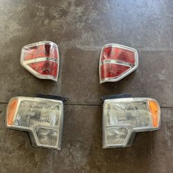 2009-2014 F150 Headlights And Taillights