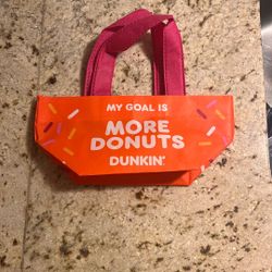 Dunkin Donuts Bag 