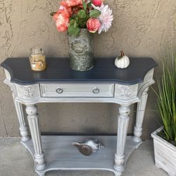 Entry Table Sofa Table Tlc Stand Elegant Grey Conor 