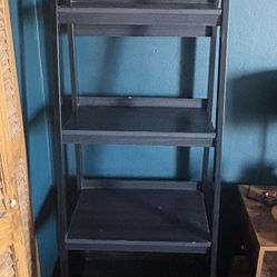 Modern 4-tier Bookshelf - Like New - Wood (5ft Tall)
