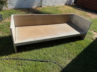 Outdoor patio couch