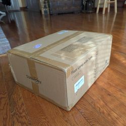 SUNMORY Floor Lamp with Table &2 Drawers, Lamp with USB Port and Outlet