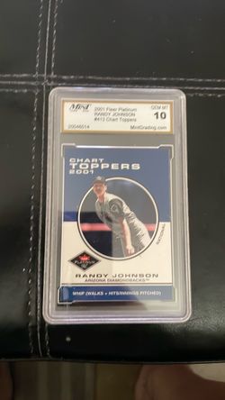 2001 Fleer platinum trading card