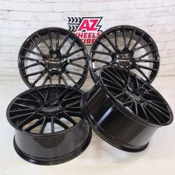 21" Wheels Rims Fit Porsche Macan Cayenne 21x9.5 Black 5x130