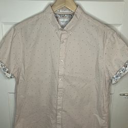 Denim And Flower Men’s Button Up