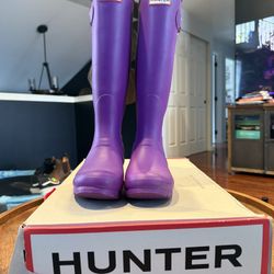Neon Purple Women’s Hunter Boots