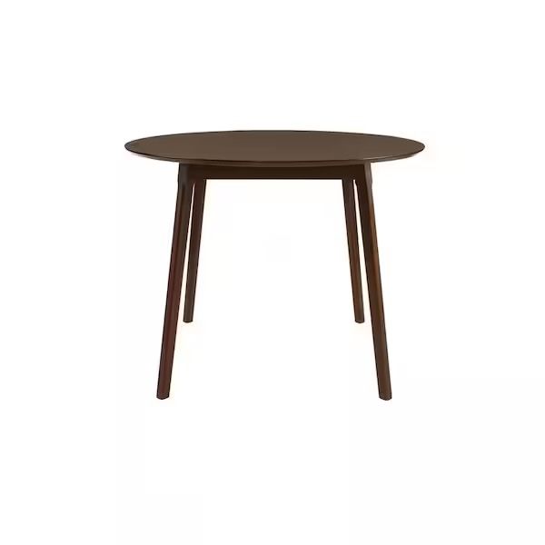 Round Wooden Dining Table 