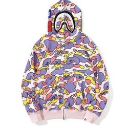 Bape Pink Camo Hoodie 