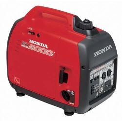 Honda EU2000i generator with cover
