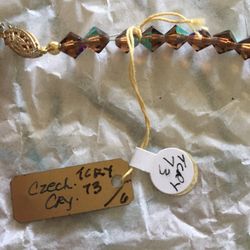 Czech Crystal Necklace