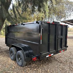 2023 MT 12FT Dump Trailer