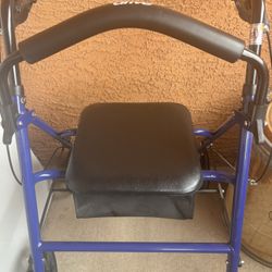 Like New Clean Walker W Seat And Storage 75.00