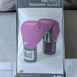 Everlast Pink Boxing Gloves 12Oz