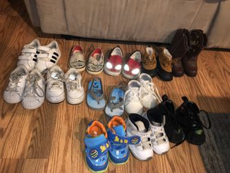New born, infant, toddler sizes. Nike’s, Jordan’s , adidas and many More! Starting at $5,$10,15,$25