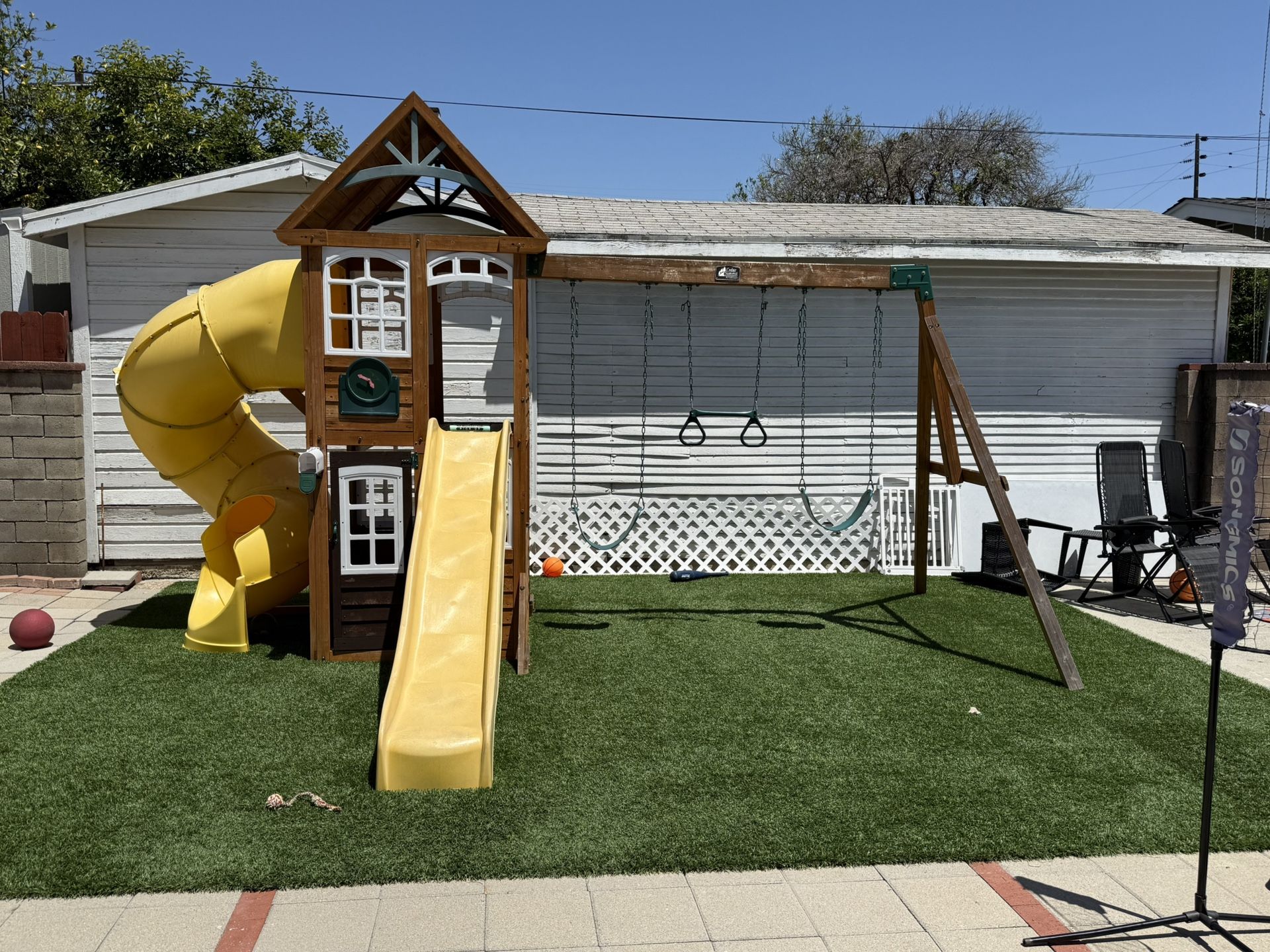 Kidcraft Wooden Swing Set