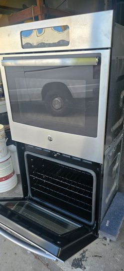 GE Stainless Steel Double Wall Oven