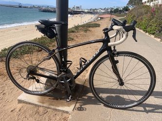 Specialized ruby comp. 20 speed. 48c lightweight carbon fiber with a full ultegra groupset