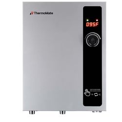 Tankless Water Heater Electric 18kW at 240 Volt, ThermoMate On Demand Instant Hot Water Heater Up to 4.4GMP, Self-Modulating Energy Saving for Residen