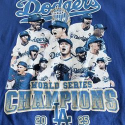 2025 Dodgers World Series XL Shirt (NEW)