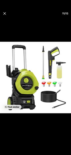 3500 psi pressure washer w/ foam cannon