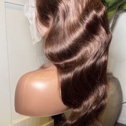 Kiki Chocolate Brown Human Hair Wig