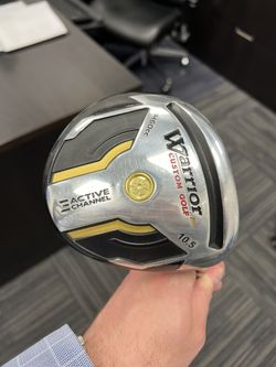 Warrior Custom Golf Active Channel Driver 10.5 Degree Loft