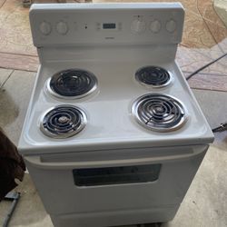 30” Freestanding Electric 4 Elements Stove 