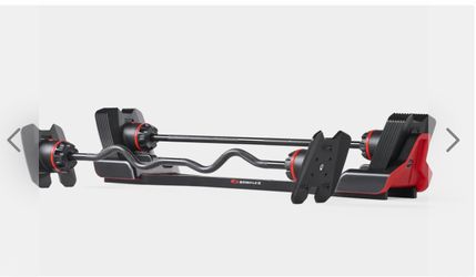 Bow flex curl bar and additional weights