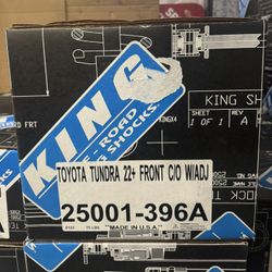 KING SHOCKS FOR TOYOTA TUNDRA 22+ FRONT PAIR 2060$