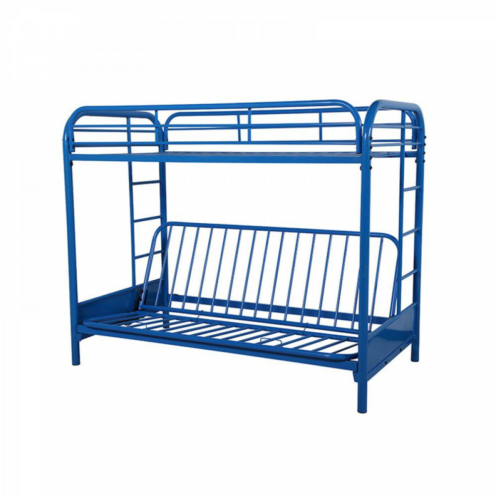 Bunk bed with futon base