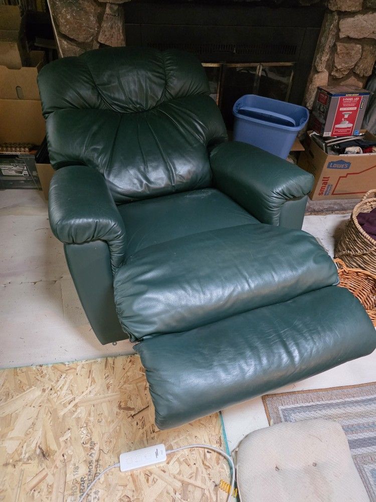 Green Rocking Recliner Chair