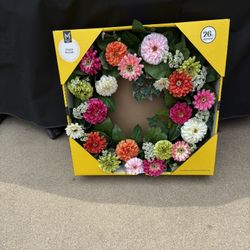 New Members Mark Floral Wreath 