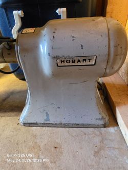 Hobart meat grinder