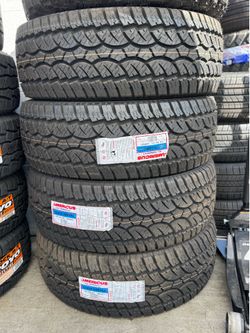 35x12.50r17 américus ALL TERRAIN new tires installed AND balanced included