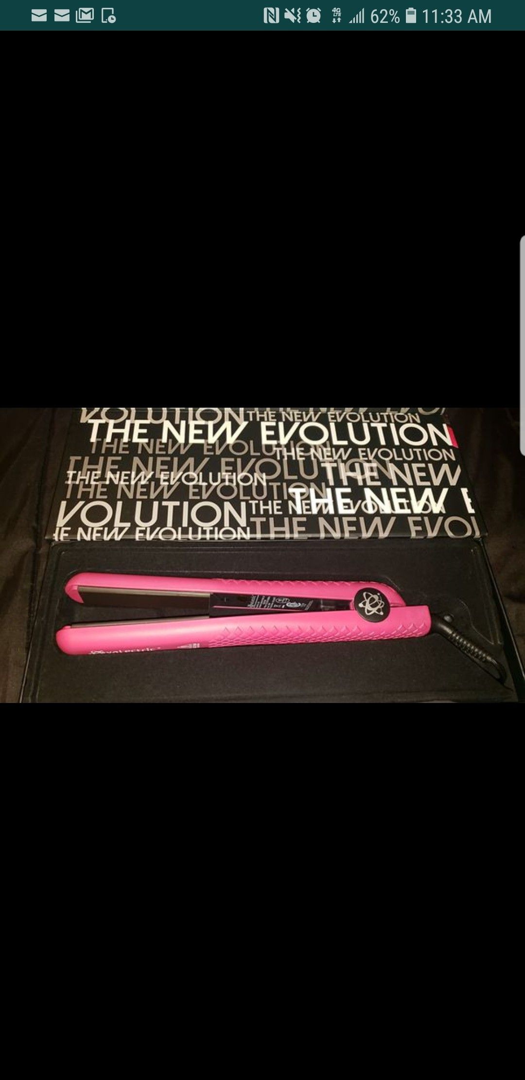 Evalectric classic styler 1.25 straightener for Sale in San Antonio TX OfferUp