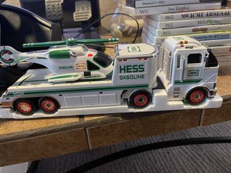 1995 Hess truck And Helicopter