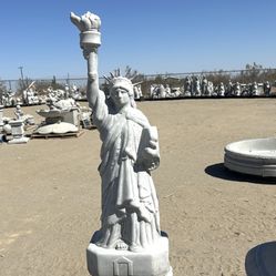 New Statue Of Liberty Made Out Of Cement 