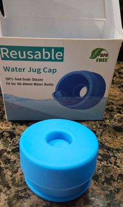 Reusable Silicone Water Jug Cap BPA Free