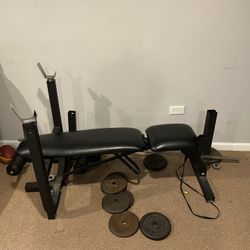 Work Bench W/ Weights 