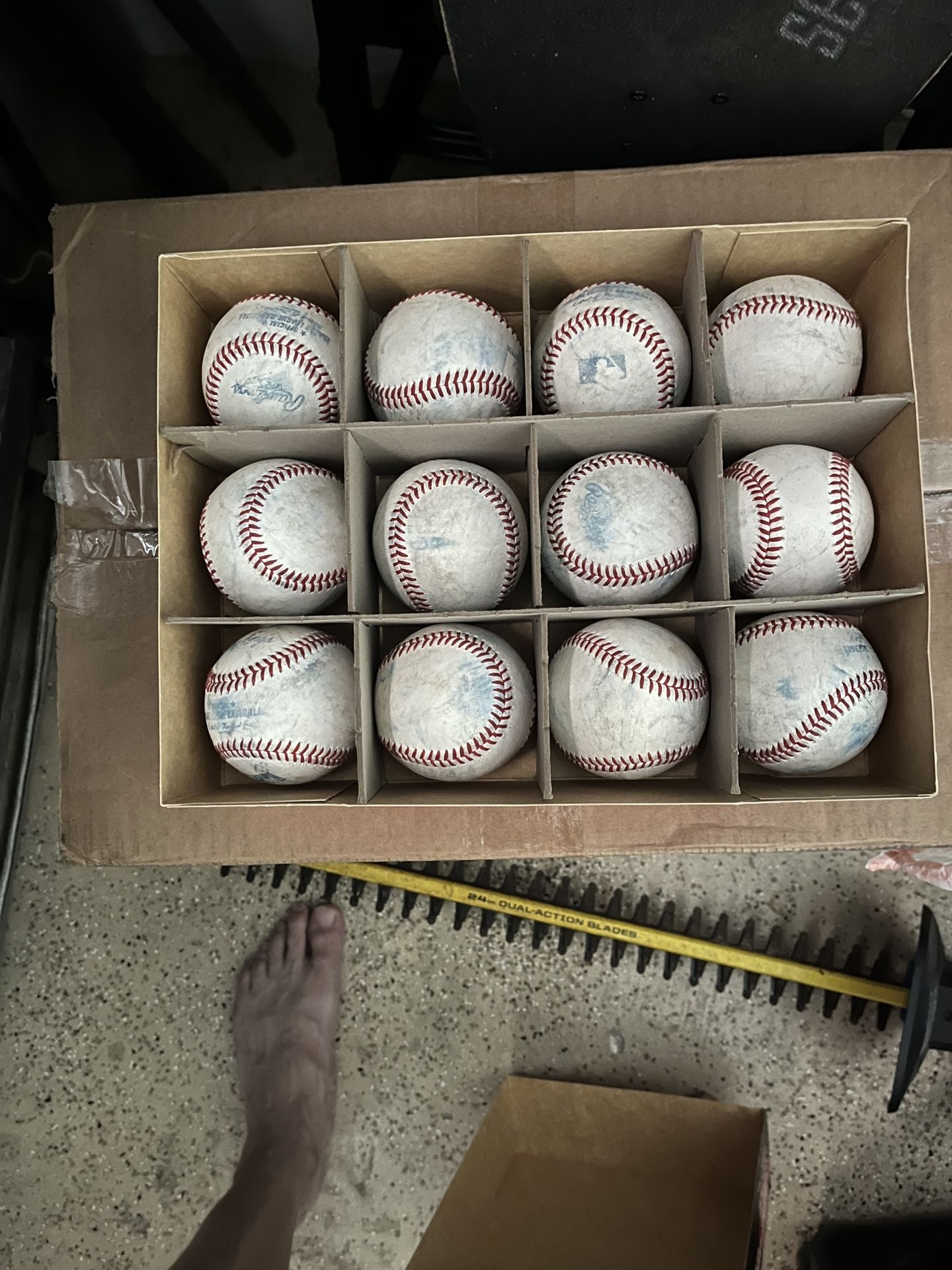 MLB and MILB Rawlings Baseballs