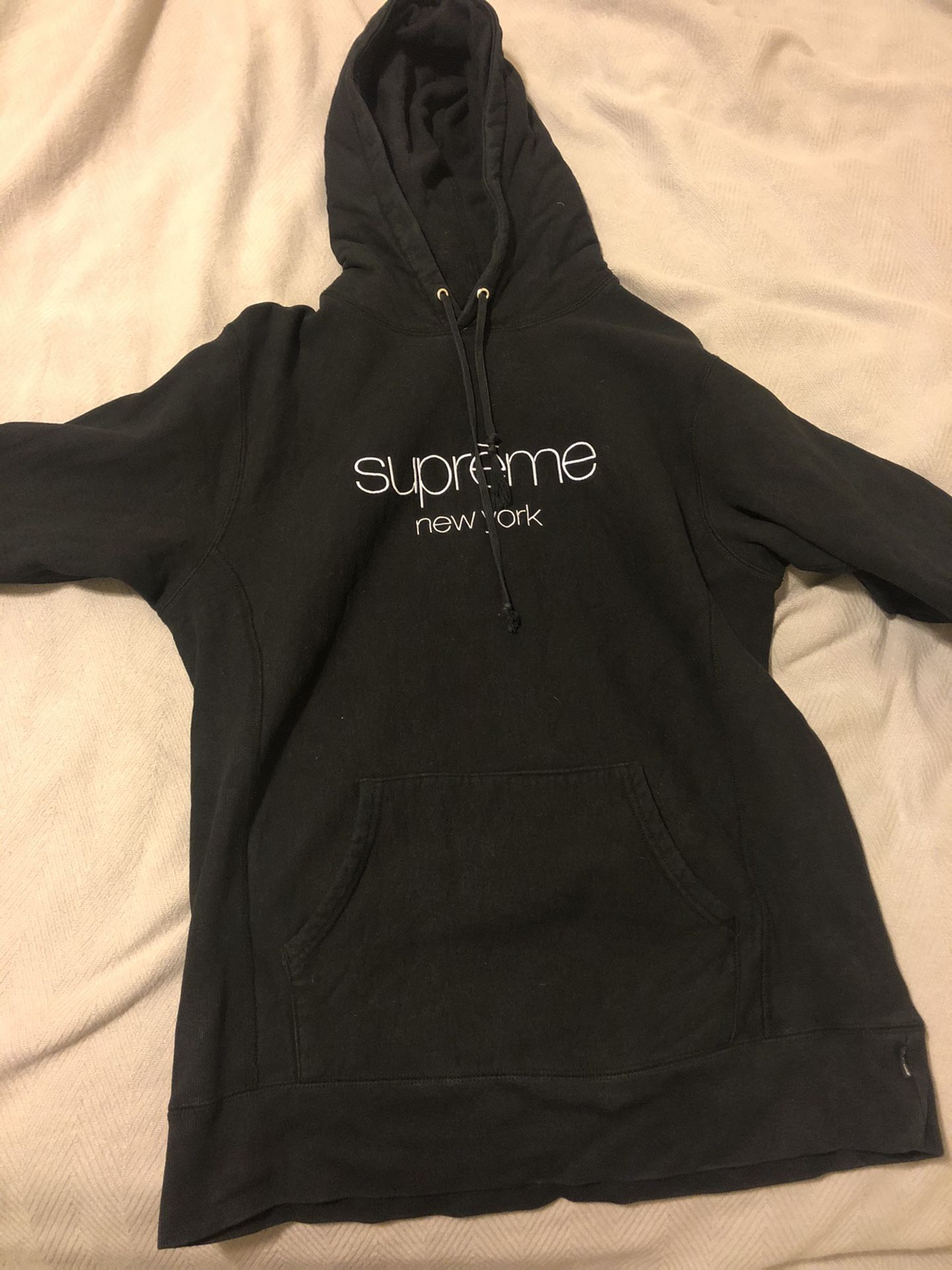 Supreme S/S17 Classic Logo Hoodie Size Large