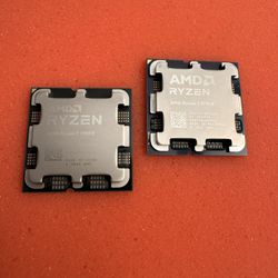 AMD Ryzen 9 7900X and Ryzen 7 9700X