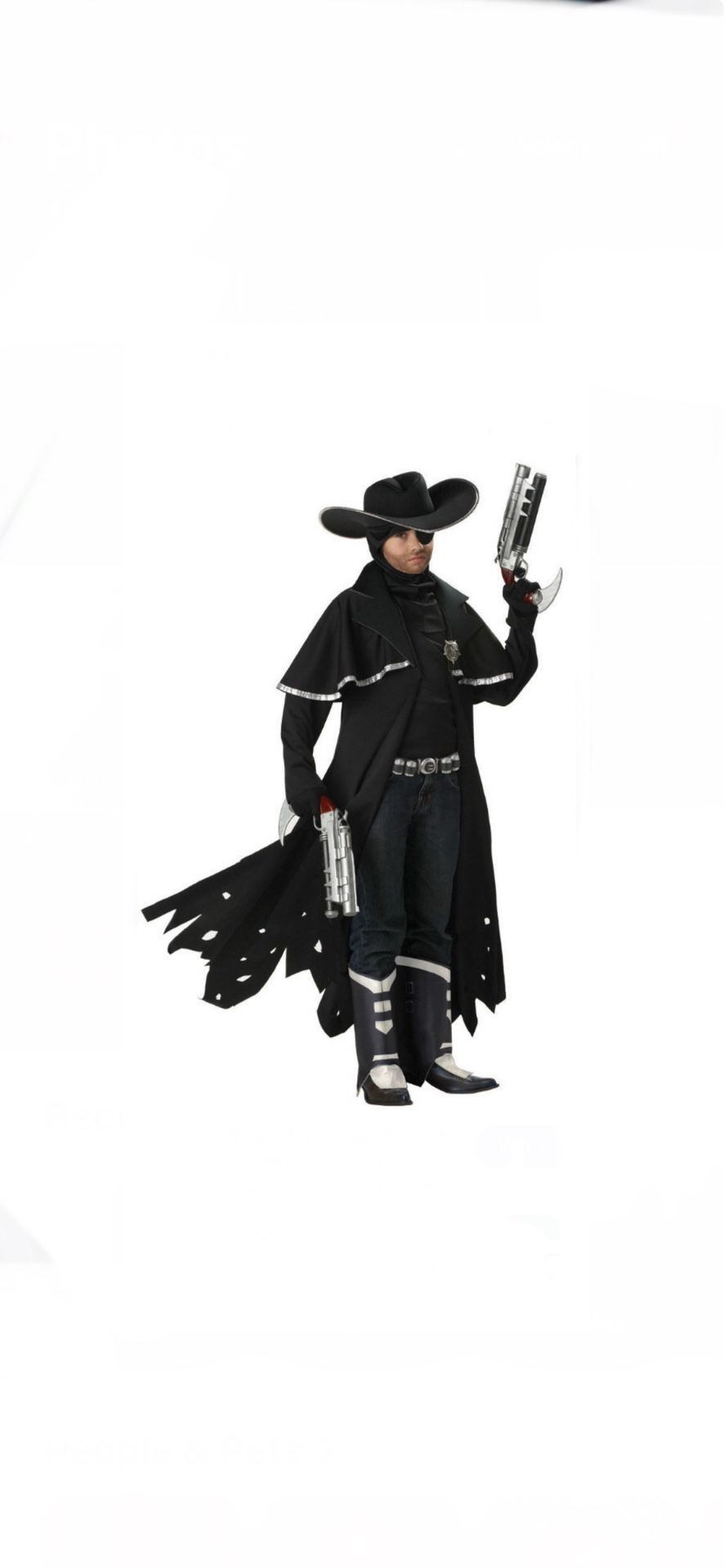 New, Boys DarkWatch Jericho Cross Deluxe Costume Size XL